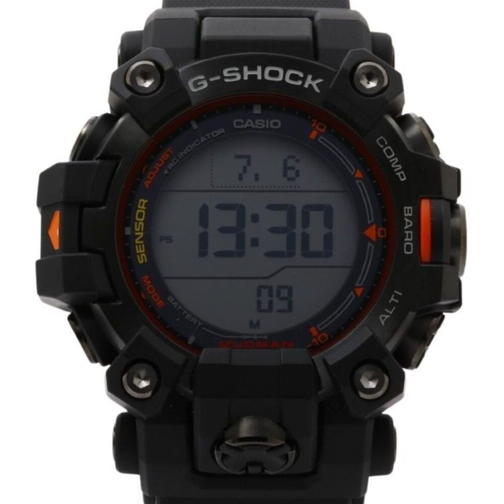 CASIO G-SHOCK MASTER OF G - LAND MUDMAN GW-9500MEC-1JF Black Stainless Steel ...
